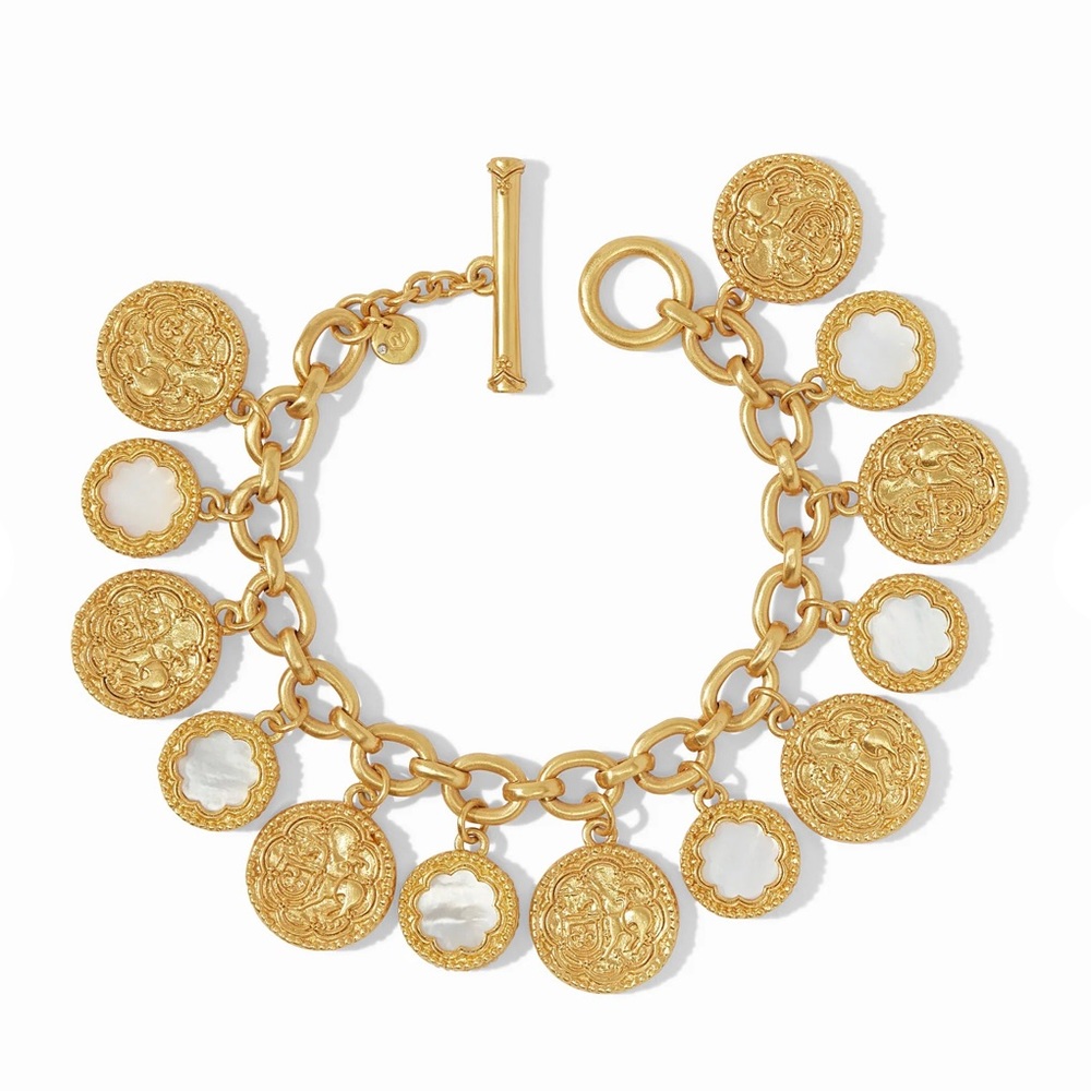 Julie Vos Trieste Coin Bracelet